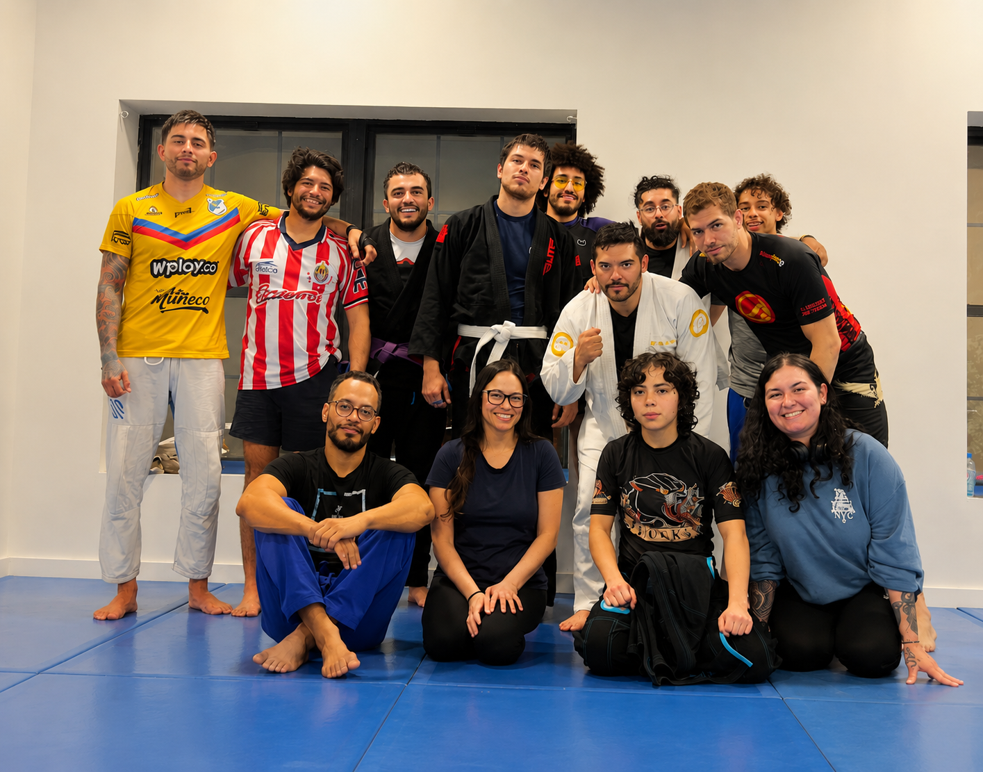 Adult Brazilian Jiu-Jitsu training at @JiuJitsuNYC