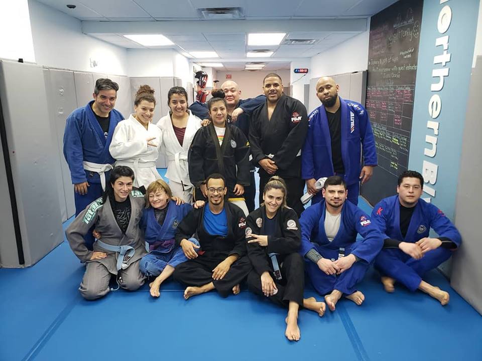 Adult Brazilian Jiu-Jitsu training at @JiuJitsuNYC