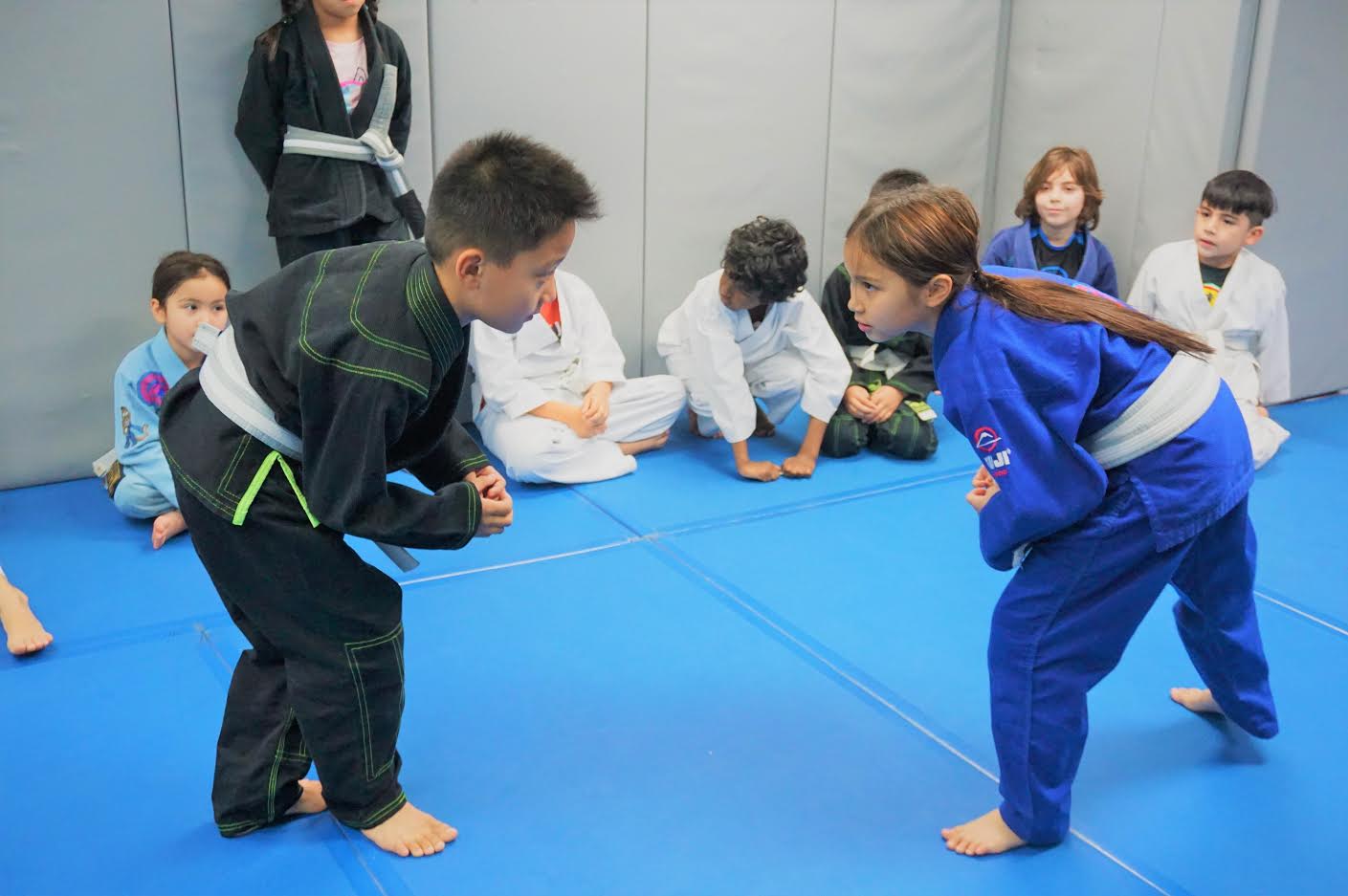 Kids Jiu-Jitsu training at @JiuJitsuNYC