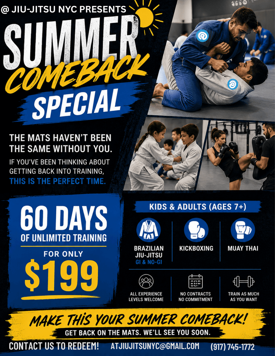 Summer Comeback Special flyer